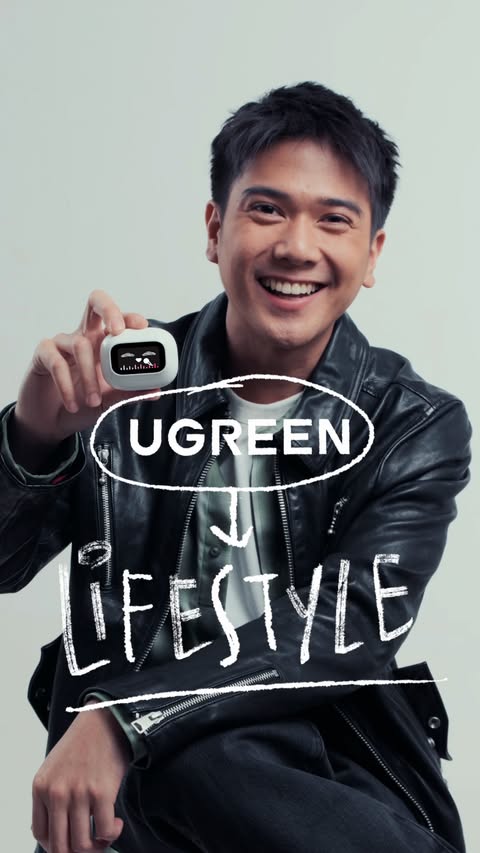 Instagram post by @iqbaal.e for UGREEN. Caption reads: [...] dan temukan jawabannya! @iqbaal.e....