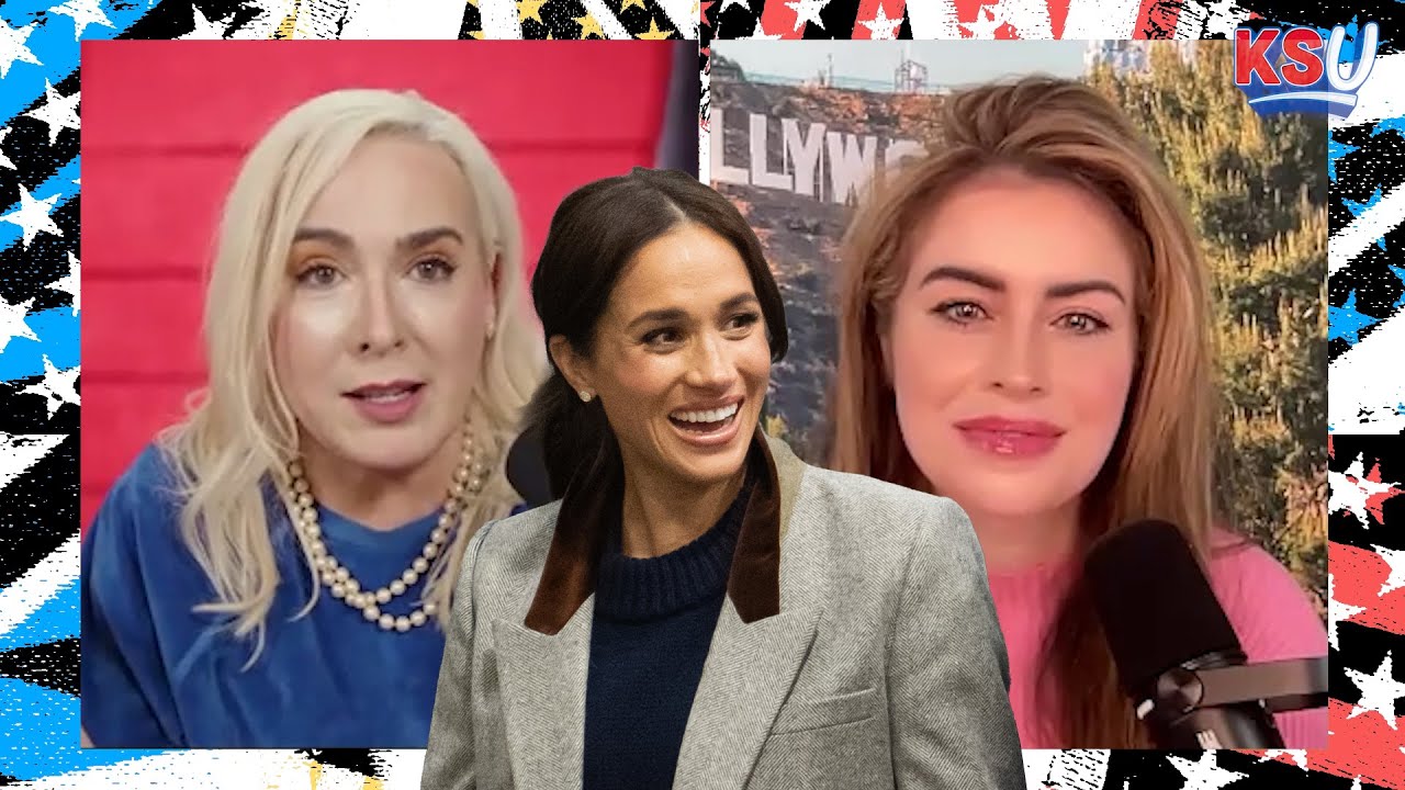 YouTube post by @KinseySchofieldUnfiltered for Pique Life. Caption reads: Meghan Markle is ‘Ruthlessly Transactional’ | The....