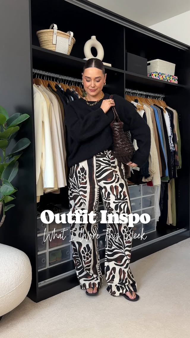 Instagram post by @charissarae for Ottoman Hands. Caption reads: A week of outfits 💫
_________

Outfit One

Dress:....