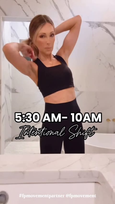 Instagram post by @jennyreimold for FP Movement. Caption reads: UPDATE: Those leggings are seamless and made to....