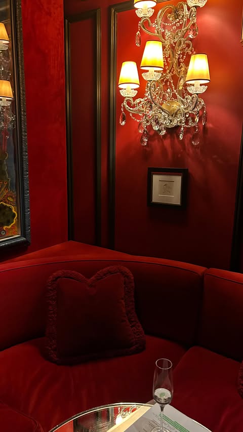 Instagram post by @yitongg.d for Damson Madder. Caption reads: wearing @damsonmadder 
#pov #fyp #explore....