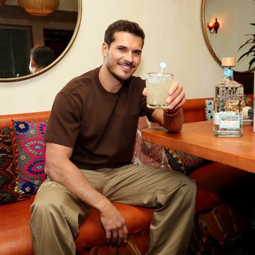 Instagram post by @glebsavchenkoofficial for Olmeca Altos Tequila. Caption reads: The flavors in the @altostequila Paloma and Altos....