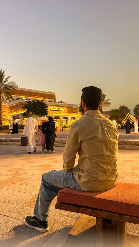 Instagram post by @shahid_mustafa1 for Visit Saudi. Caption reads: Riyadh, one beautiful chapter at a time.
From a....