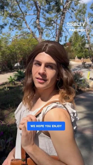 Instagram post by @dylan.nalbandian for DIRECTV. Caption reads: Here’s to confronting complicated friendship....