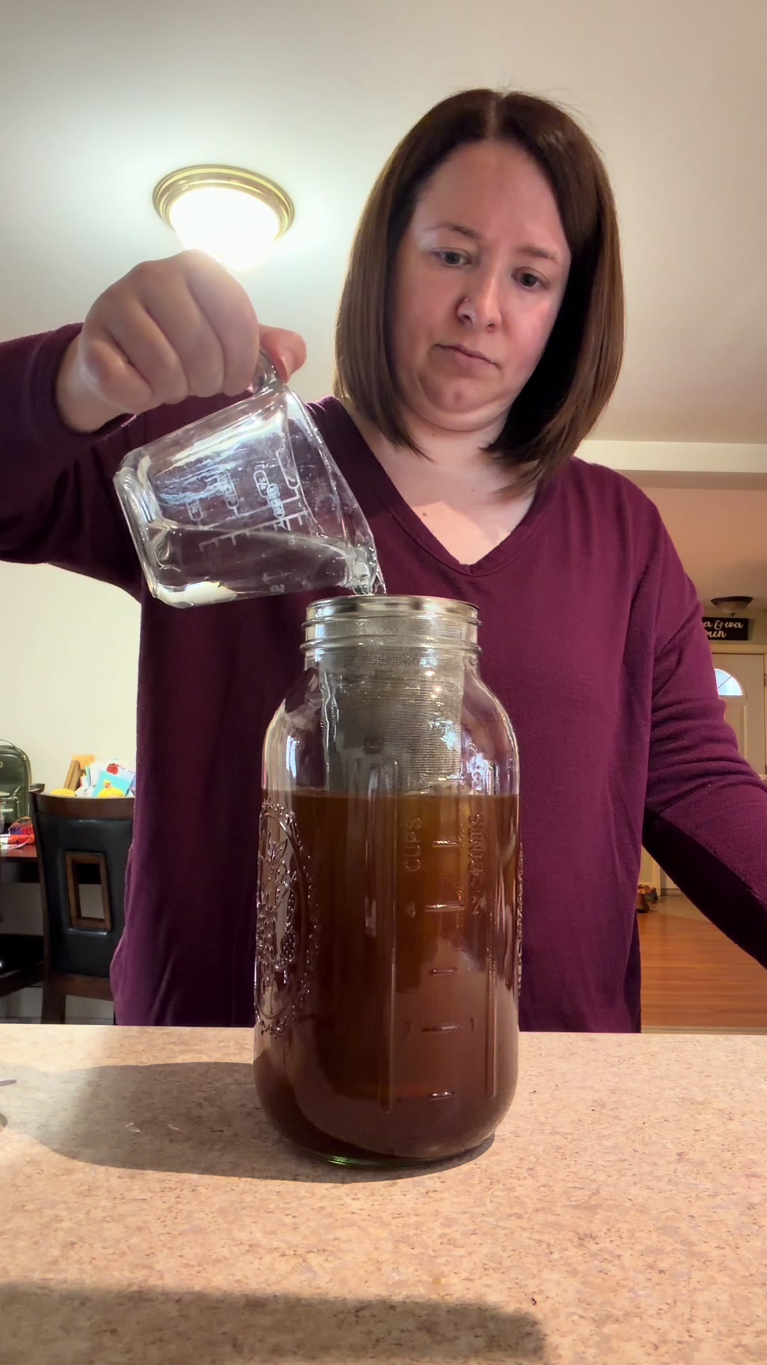 TikTok post by @brittanismith_xo for Coffee Beanery. Caption reads: Weekly cold brew restock with @Coffee Beanery ☕️....