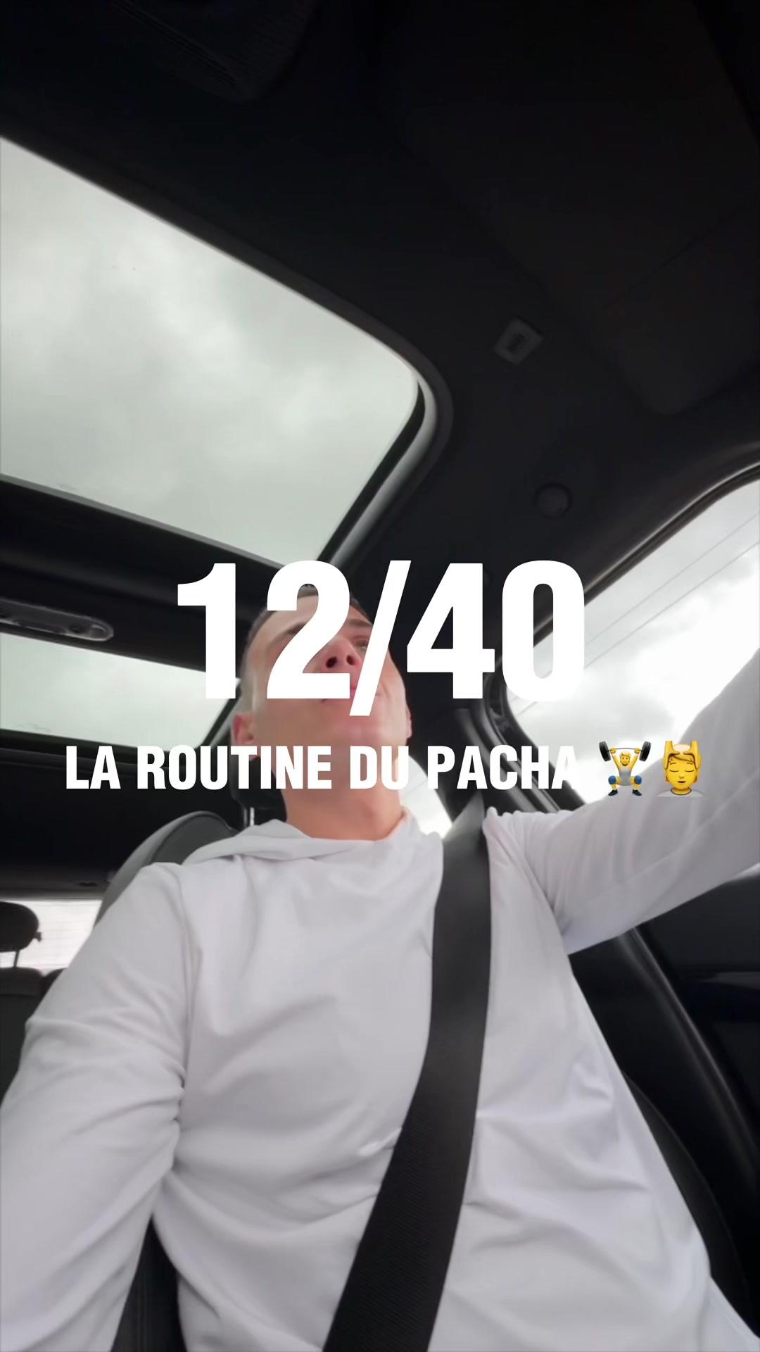 TikTok post by @levraipacha for Vichy Laboratoires. Caption reads: Si t’aimes pas la routine, c’est que t’as pas LA....