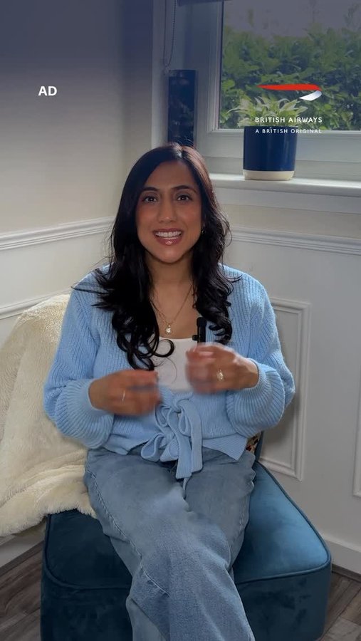 Instagram post by @hey_renu for British Airways. Caption reads: #ad 

Given the chance, I’d be on the next flight....