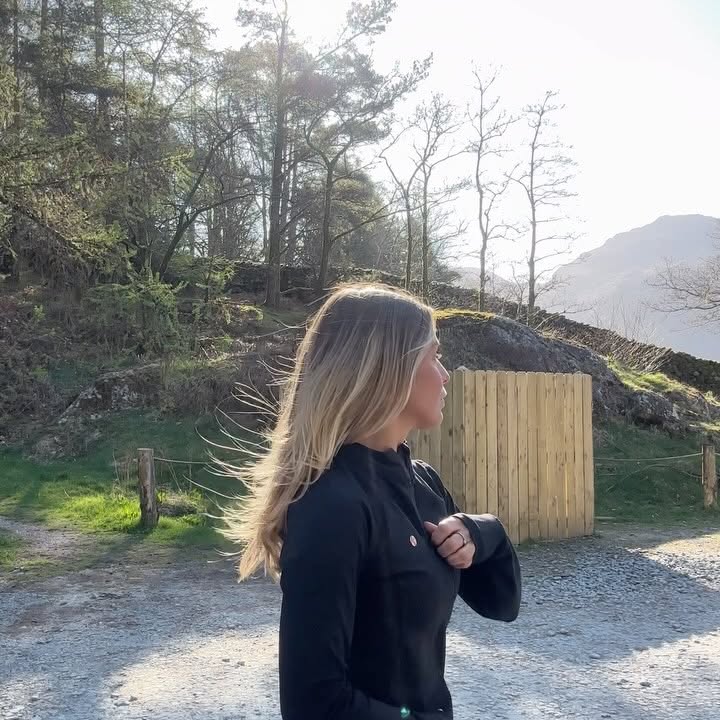Instagram post by @nat_swarbs for ACAI Outdoorwear. Caption reads: One of my favourite spots in The Lake District and....