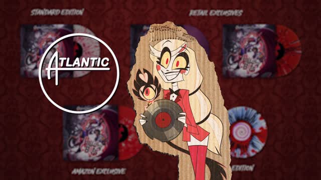 Instagram post by @spindlehorsetoons for Atlantic Records. Caption reads: The Hellaverse is coming to Atlantic Records!....