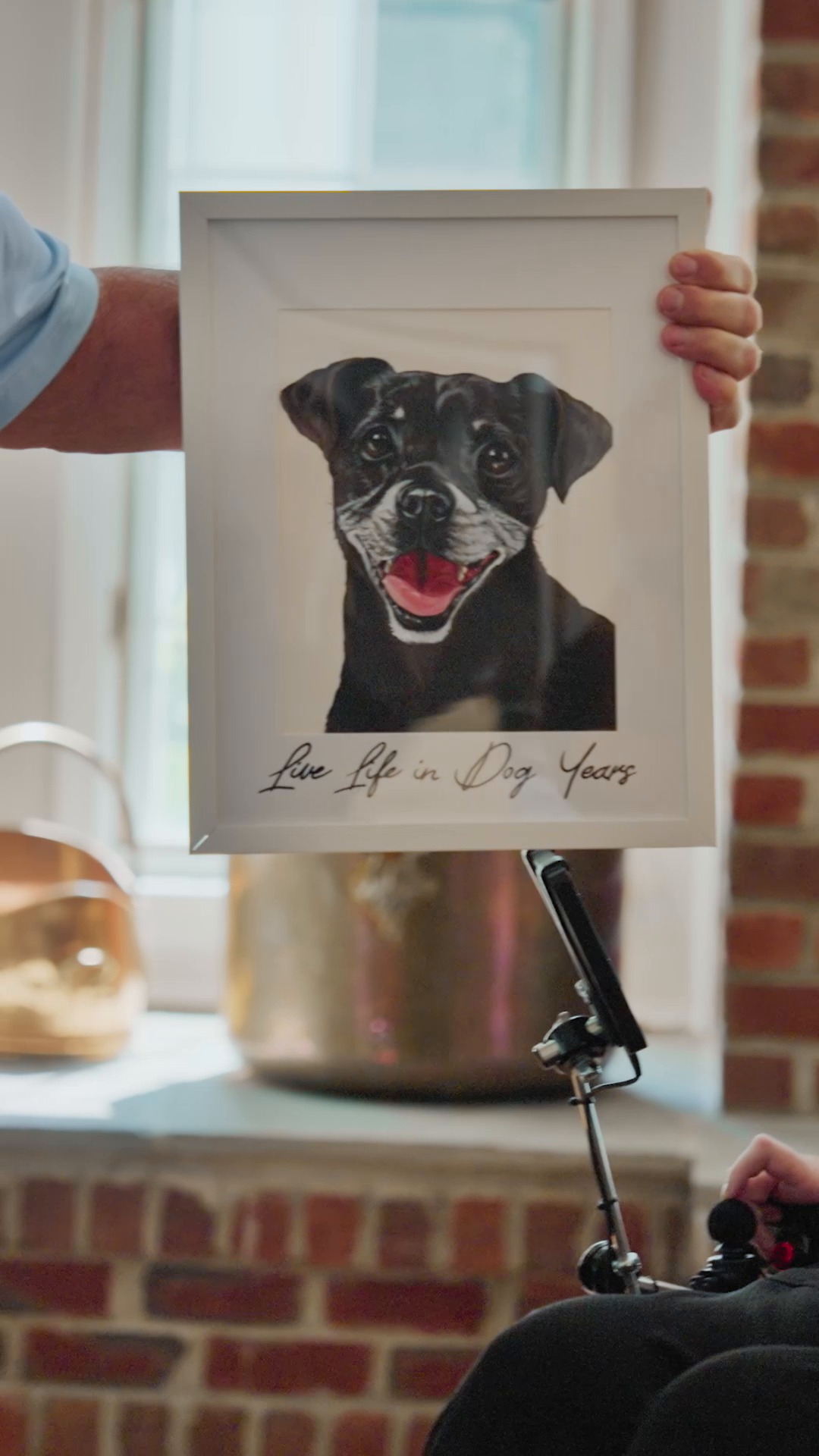 Instagram post by @limpbroozkit for Chewy. Caption reads: Dear Chewy Claus, for Brooke (@limpbroozkit) and....