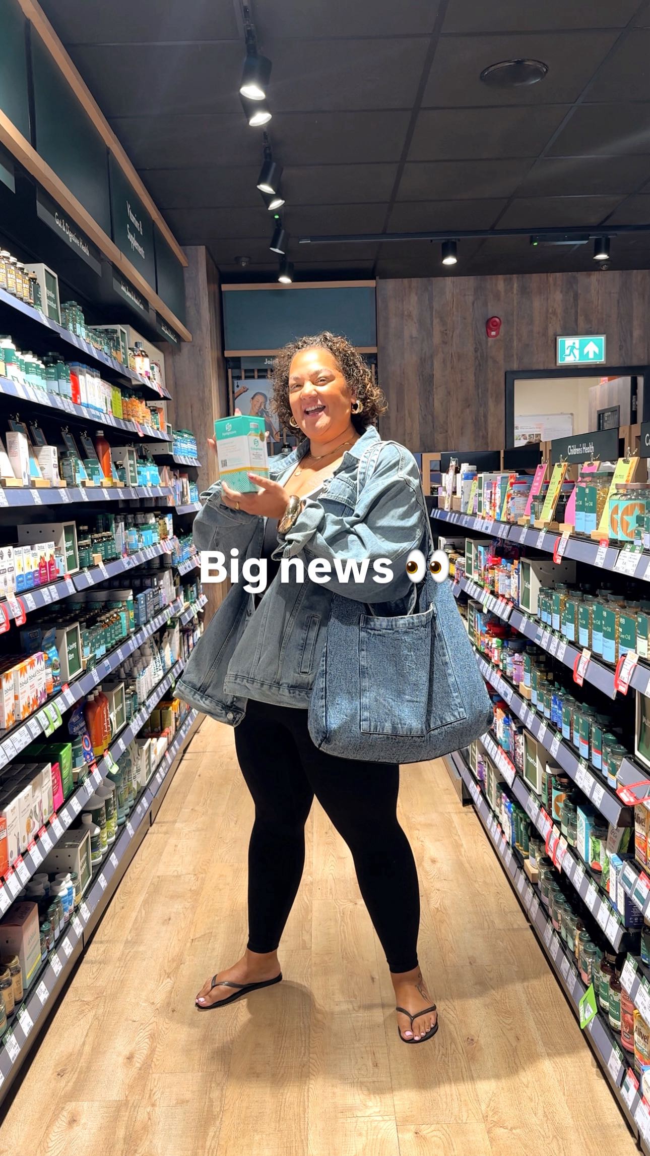 Instagram post by @gracefvictory for Holland & Barrett. Caption reads: AD | you all know that @symproveyourlife did....