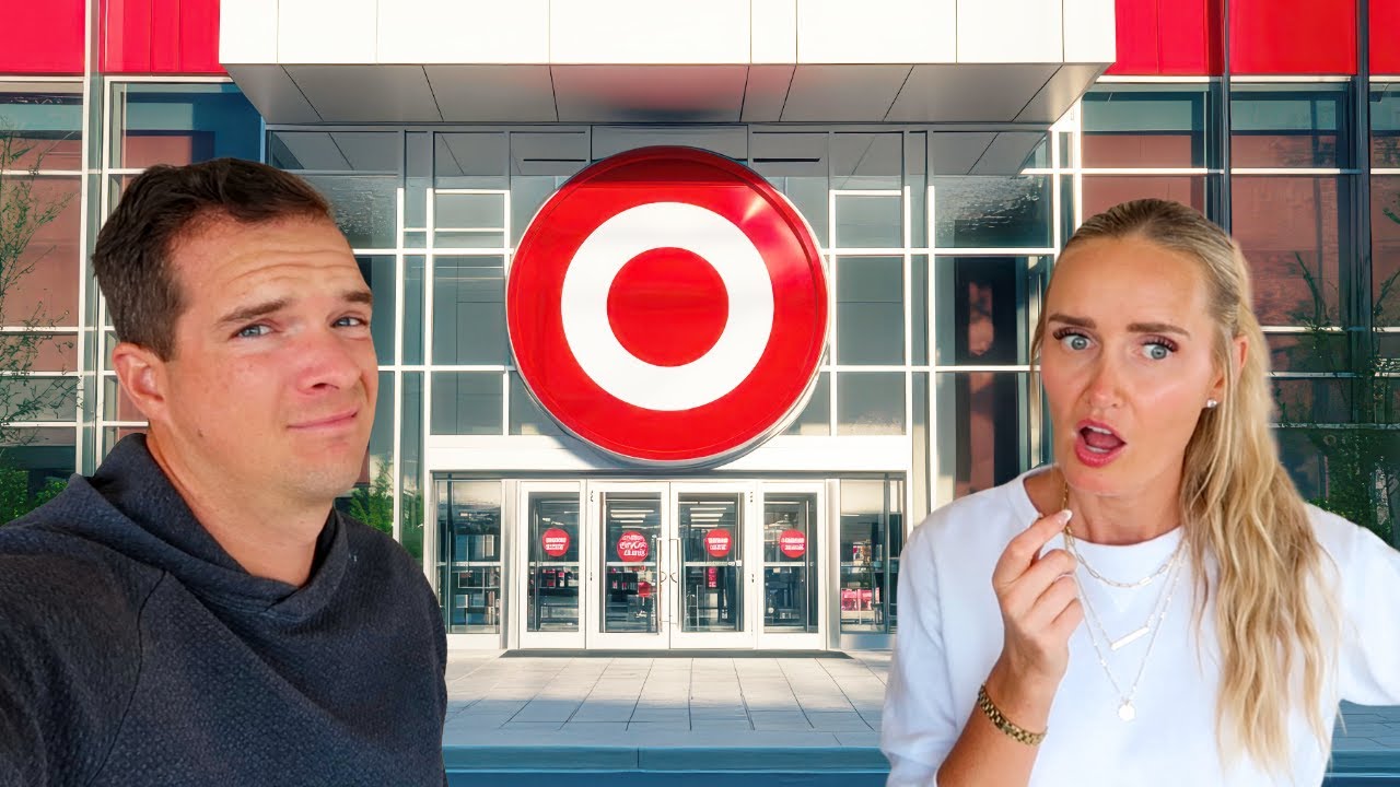 YouTube post by @JaredandBritt for Soft Minky Blanket. Caption reads: We Went To Target and then THIS Happened! Why We....