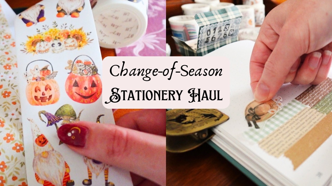 YouTube post by @ErinSmith for Leroy’s Blend. Caption reads: New Season Stationery Hauls & Life Updates |....