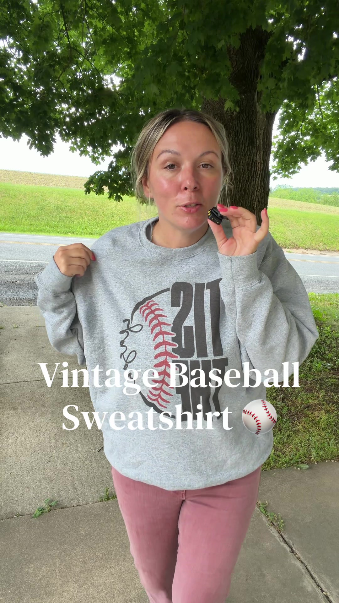 TikTok post by @wishinonthestars for PartyOnShop. Caption reads: [...] ⚾️ Baseball season is my favorite.....
