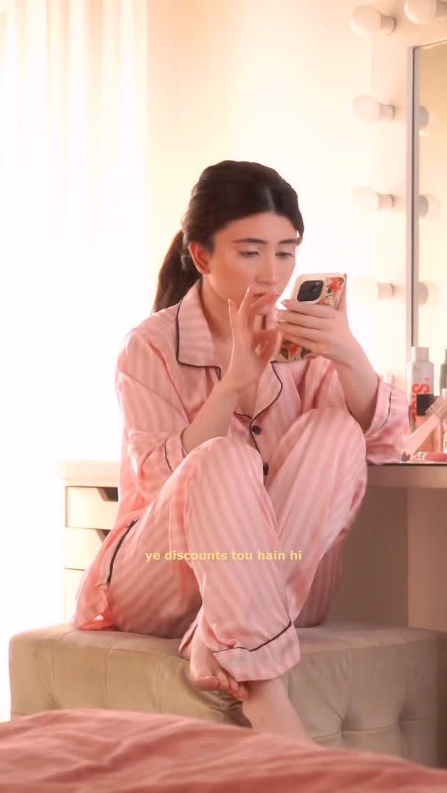 Instagram post by @aribaazaidi for Daraz. Caption reads: tell me how it wass💅🏻🪩🎀
the biggest sale of....