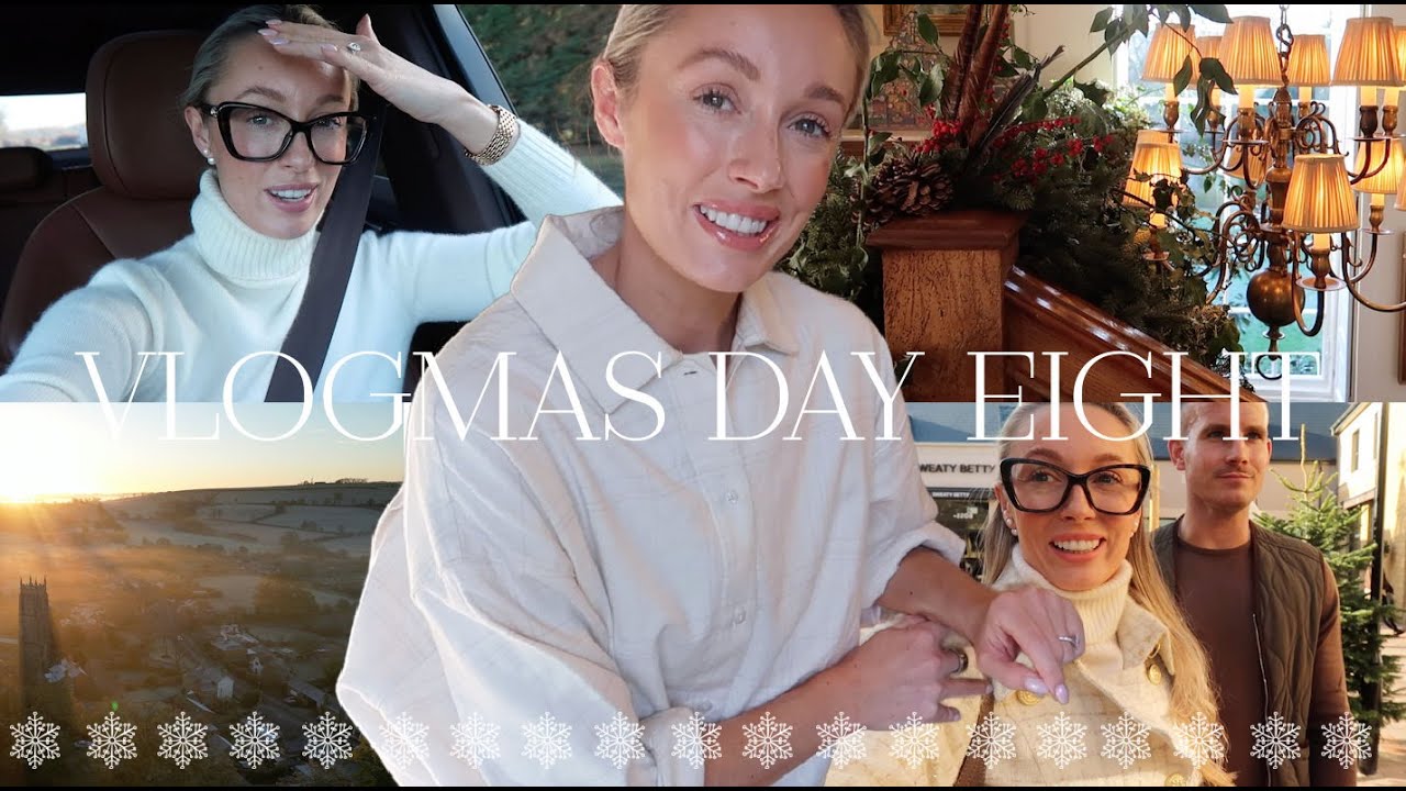 YouTube post by @JosieIrons for Erborian. Caption reads: Shopping For Our New Cottage | Festive Day Out At....