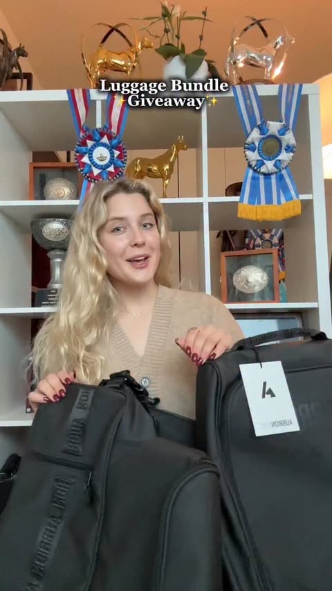 Instagram post by @madisontnequine for Shires Equestrian. Caption reads: [...] the holidays, I’ve teamed up with....