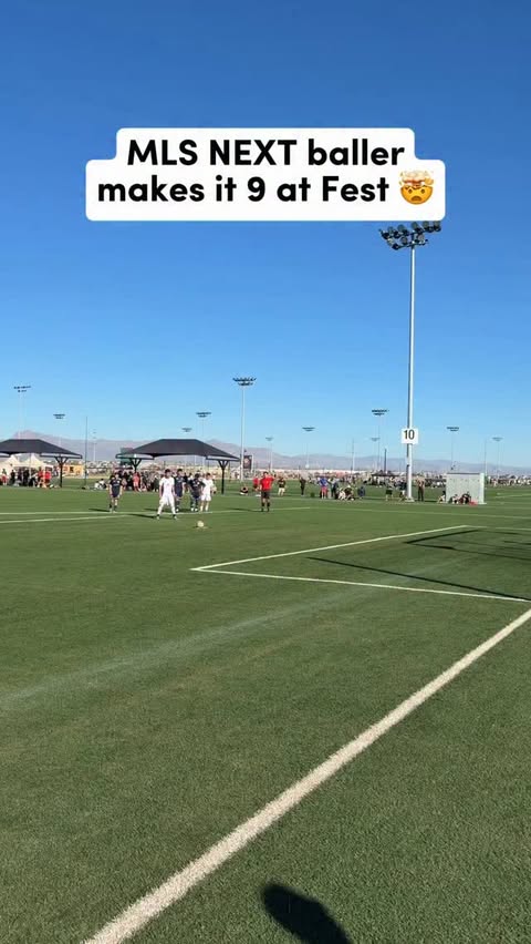 Instagram post by @risingballersusa for Major League Soccer. Caption reads: Karlo Santillne scoring for fun at this rate....