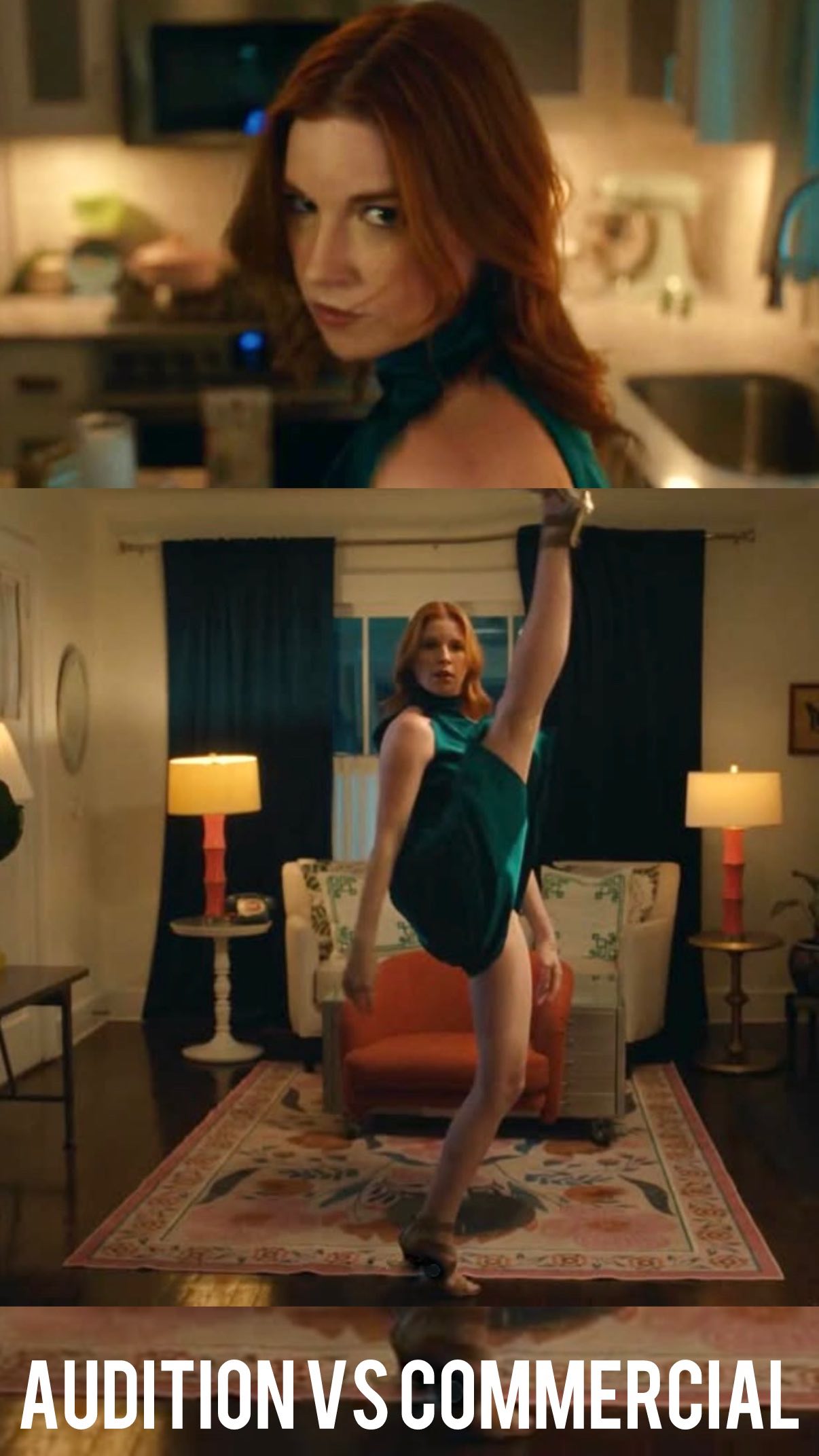 Instagram post by @bmarsz for Kevins Natural Foods. Caption reads: It’s crazy how #auditions are always 10 times....