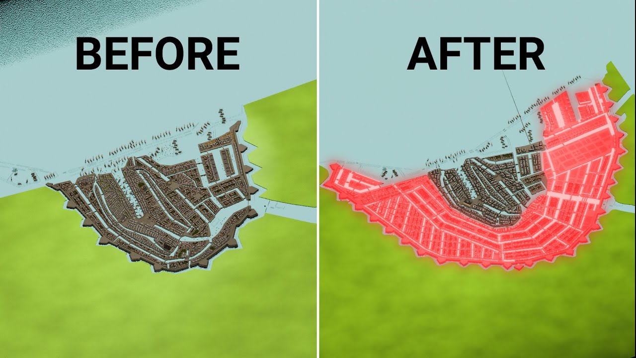 YouTube post by @ThePresentPast_ for Dropbox. Caption reads: Why Amsterdam has Canals.