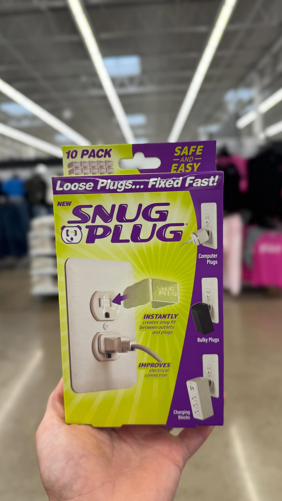 Instagram post by an influencer for Ontel Products. Caption reads: [...] at Walmart & Walmart.com! @ontelproducts....