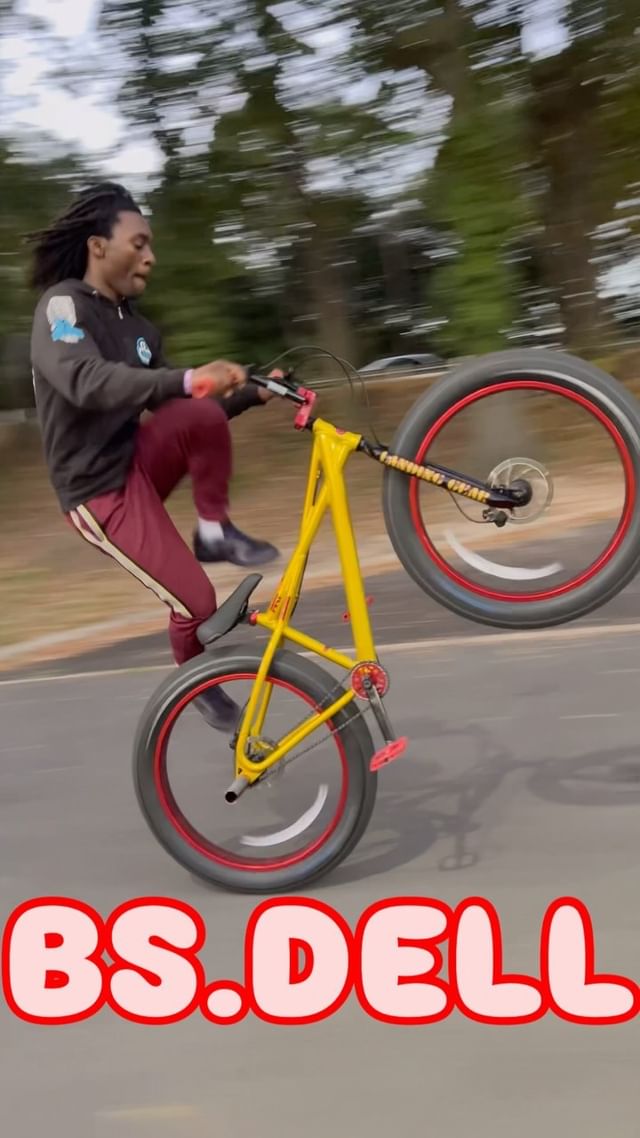 Instagram post by @fifteendistribution for SE Bikes. Caption reads: Sponsored riders #bsdell @_bs.will #patersonnj.