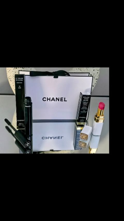Instagram post by @nimrasal for BzzAgent. Caption reads: [...] was gifted these Chanel products by....