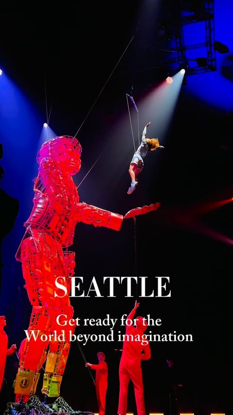 Instagram post by @lifestyle_with_anushka for Cirque du Soleil. Caption reads: I was NOT ready for this 🤯 @echo_cirquedusoleil....