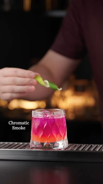 Instagram post by @ed_tales for Pasabahce. Caption reads: Chromatic Smoke

Ad 21+

A dragonfruit infused....