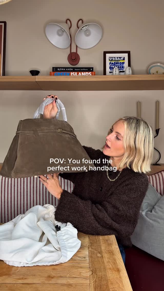 Instagram post by @pollyvnewman for Manu Atelier. Caption reads: ASMR unboxing of my new @manu_atelier Bebe 😍 this....