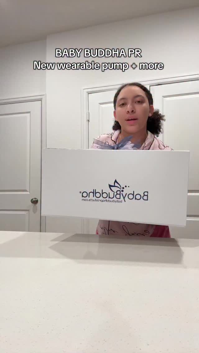 Instagram post by @itsmamaray for BabyBuddha Products. Caption reads: PR from @mybabybuddha 🤍 use code RAYONIAJ to save....