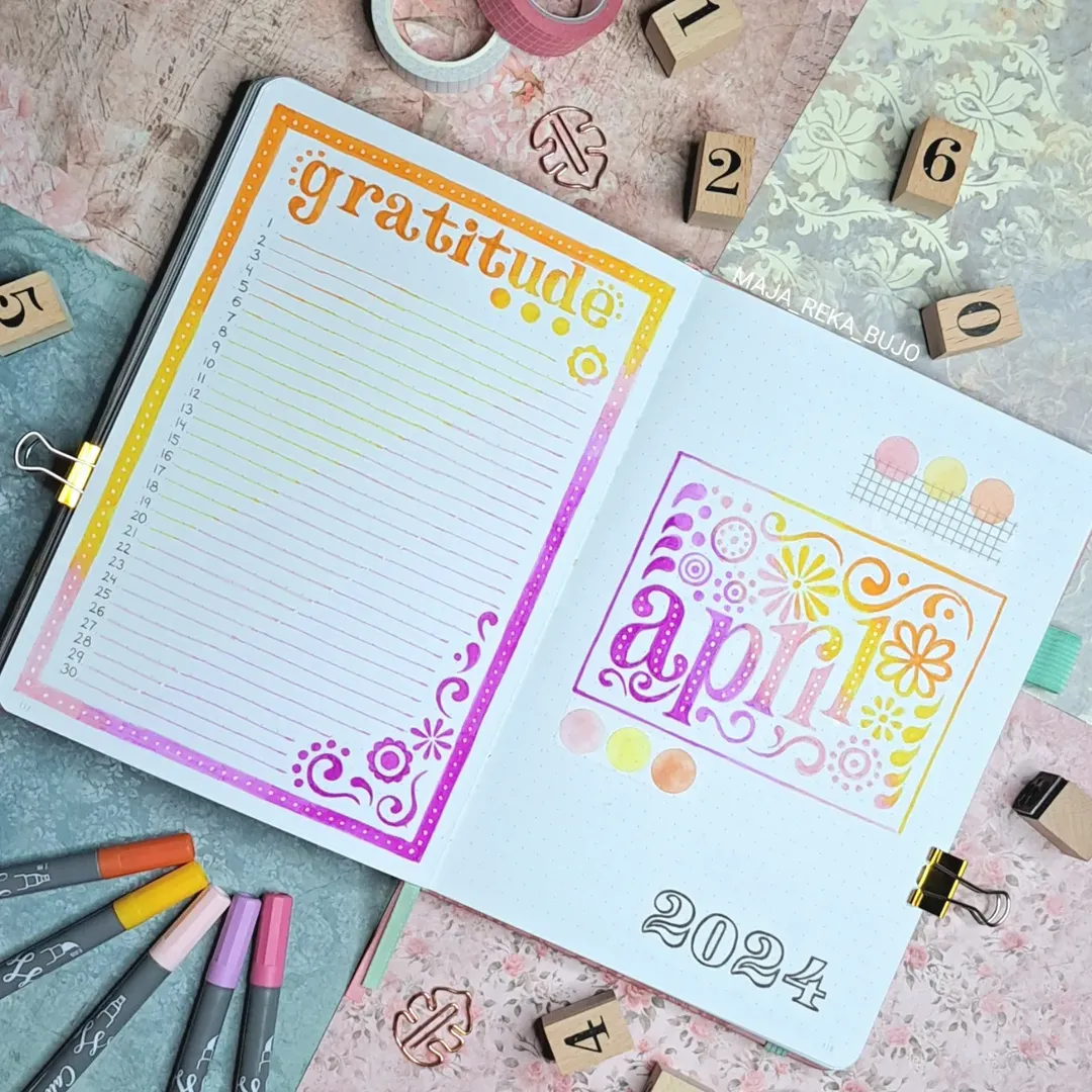 Instagram post by @maja_reka_bujo for Scribbles That Matter. Caption reads: [...] in the comments! [Ad] Journal by....