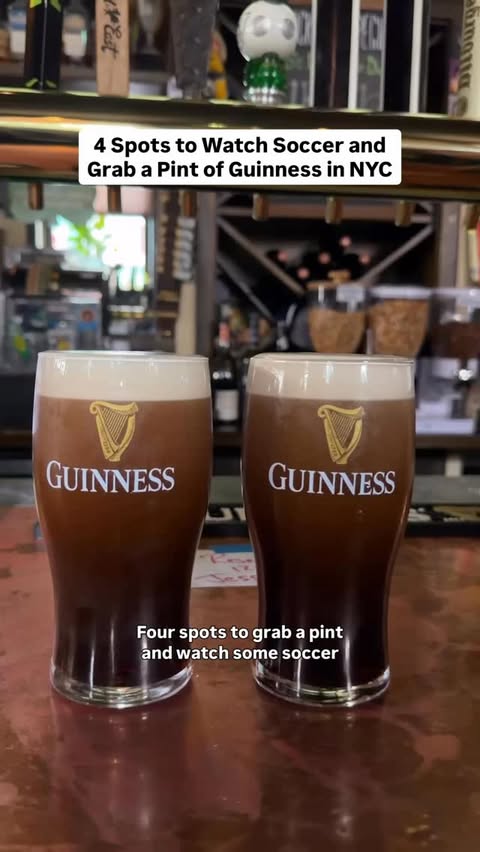 Instagram post by @briancantstopeating for Guinness. Caption reads: #guinnesspartner The perfect pair for a soccer....