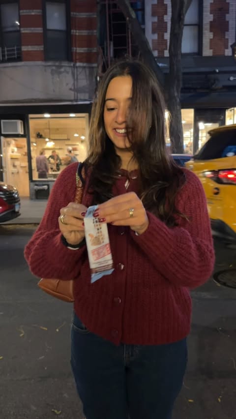 Instagram post by @thecarolinalifestyle for Perfect Bar. Caption reads: at this point, being the friend with a snack ready....