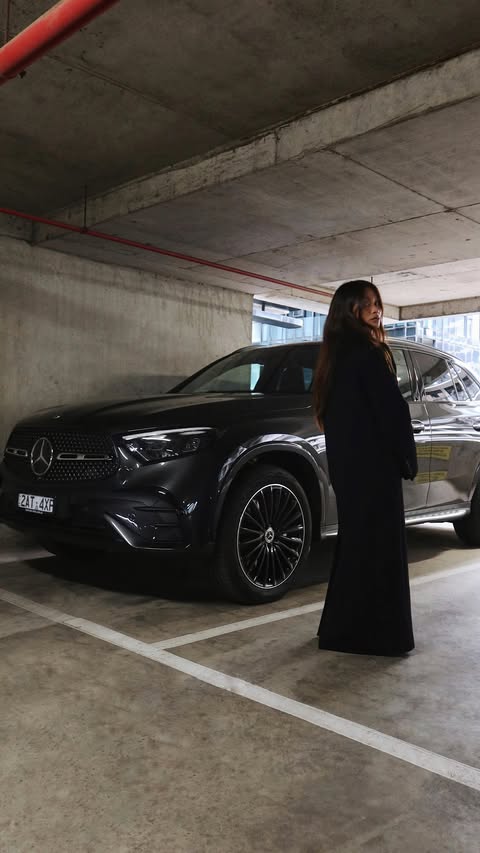 Instagram post by @michellebanares for Mercedes-Benz. Caption reads: [...] —— Spaces, a short visual for....