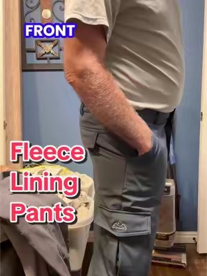 TikTok post by @michael.kelson for YSENTO. Caption reads: #YSENTO #Men's #Waterproof #CargoPants Snow Ski....