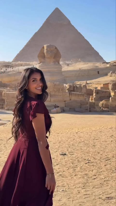 Instagram post by @chhaviverg for Four Seasons. Caption reads: Egypt holds so much depth, and where you stay....