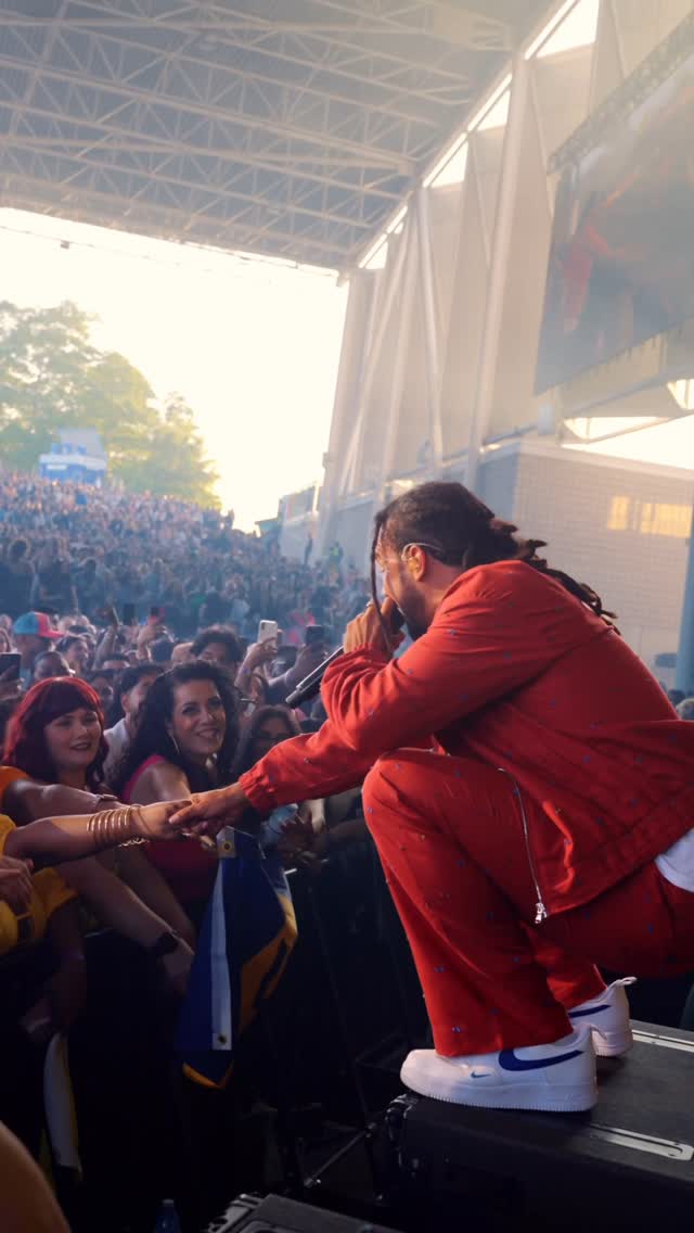 Instagram post by @kesthebandofficial for Live Nation. Caption reads: It was pure sunshine, soca, and celebration when....