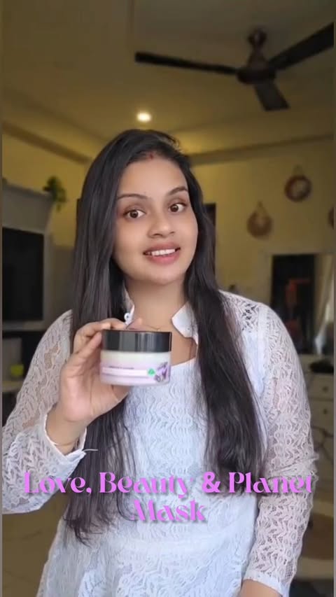 Instagram post by @riya_adhikari_mua for LOVE EARTH. Caption reads: #AD Good hair days without extra effort ✨ Just....