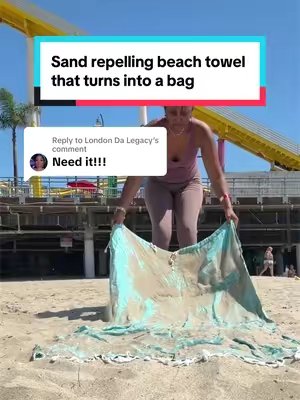 TikTok post by @london_bridges_the_gap for Sand Cloud. Caption reads: [...] Da Legacy You absolutely need this @Sand....