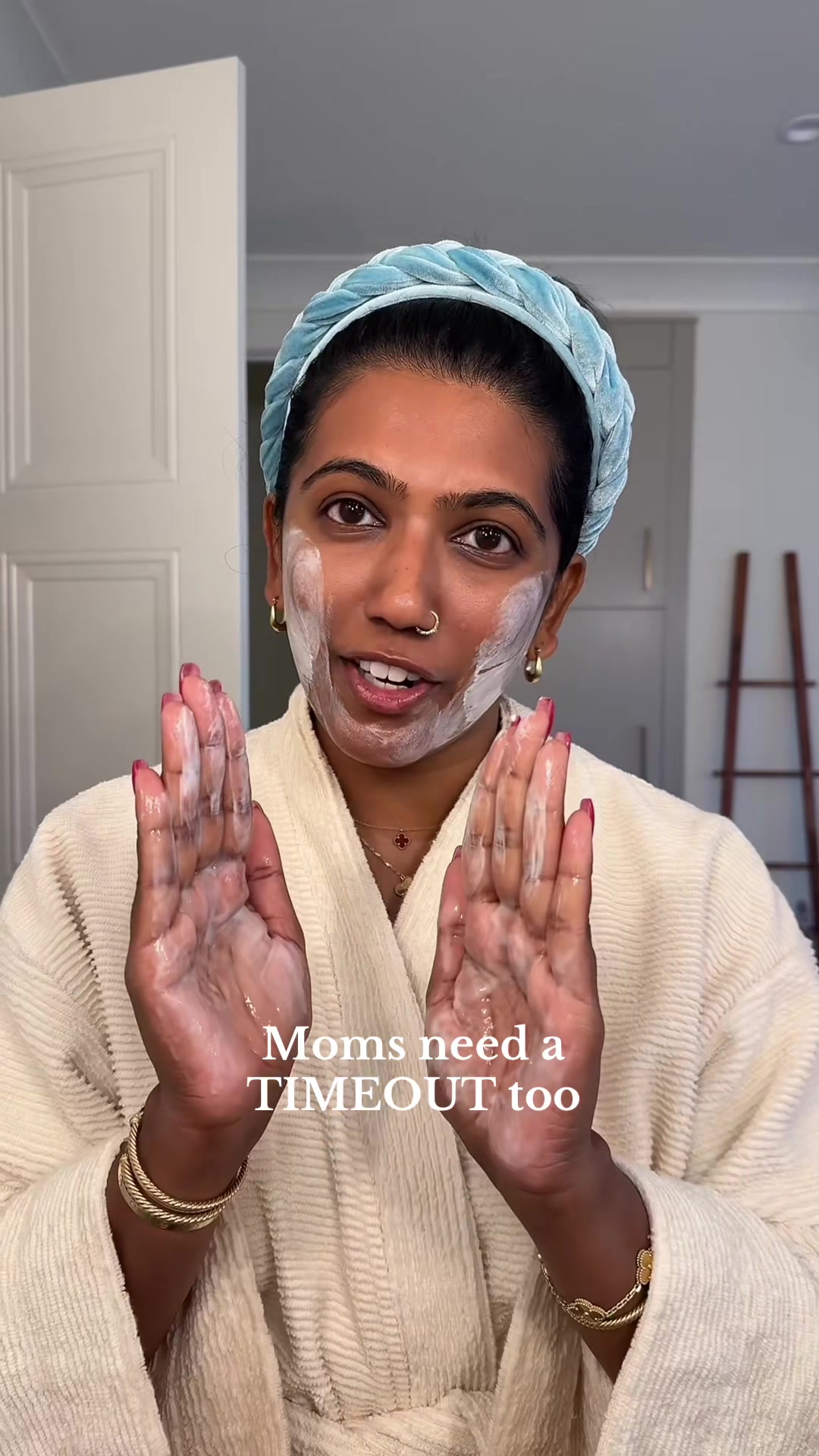 TikTok post by @queencitytrends for TULA. Caption reads: Reminder to take a @TULA skincare timeout for....
