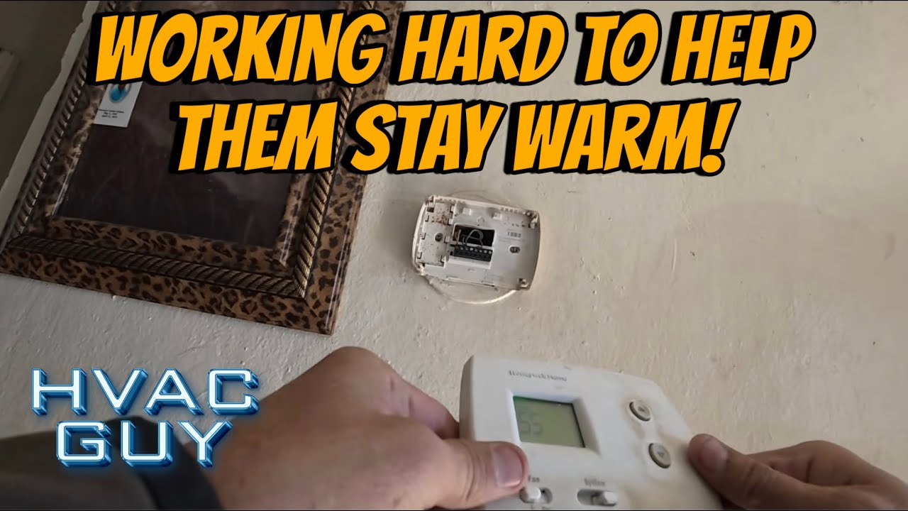 YouTube post by @HVACGUY for Milwaukee Tool. Caption reads: Doing What I Can To Help Tenants In A Rough....