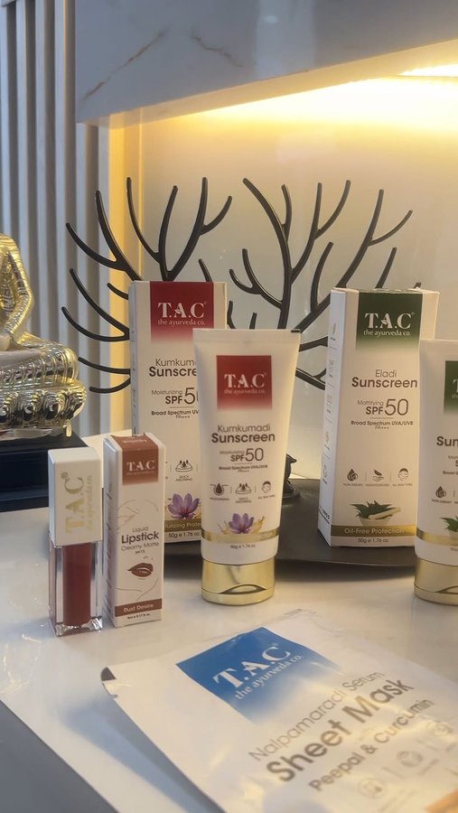 Instagram post by @ishiikka for The Ayurveda Co.. Caption reads: Unbelievable Deal Alert! | Get 5 Amazing Products....