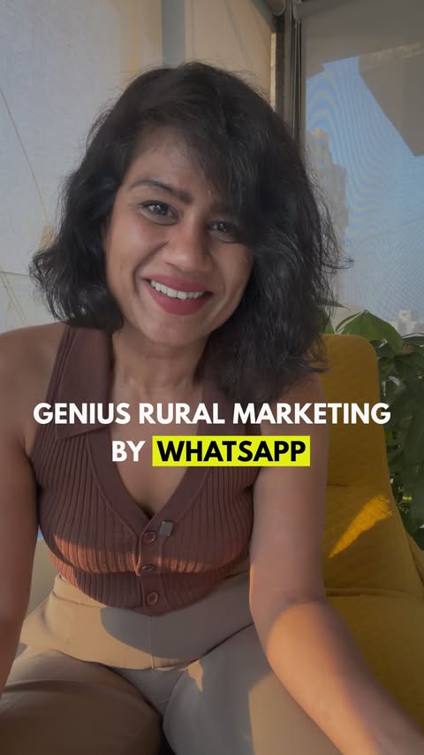 Instagram post by @thesortedgirl for WhatsApp. Caption reads: [...] my favourite campaign of the year. @whatsapp....
