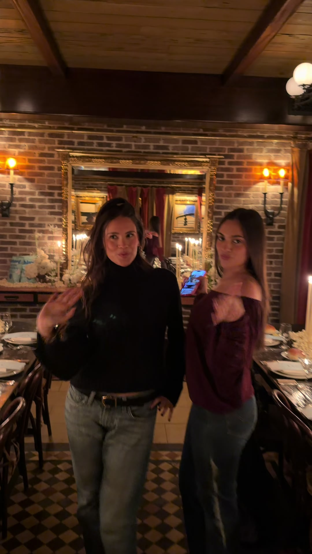 TikTok post by @juliamervis for KhloudFoods. Caption reads: the most special night with @KhloudFoods....