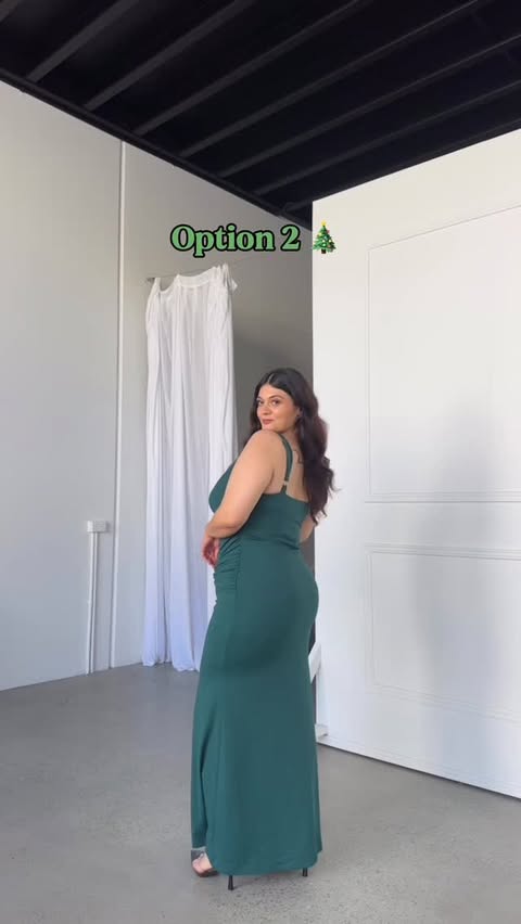 Instagram post by @xanthia_efthymiou for By Amica. Caption reads: [...] loving the green this year… but which....