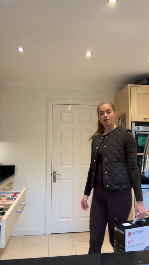 Instagram post by @sophieevansofficial for Ultenic. Caption reads: Couldn’t leave it behind could we? #UltenicUK....