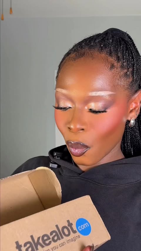 Instagram post by @khayamhleli for takealot.com. Caption reads: [...] Bronzer, MAC Lipglass Air — all from....