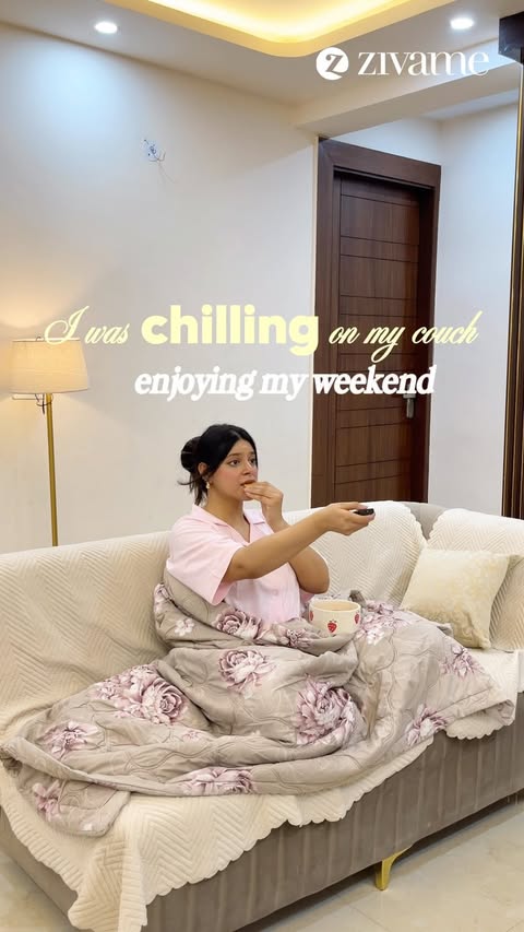 Instagram post by @kajal_goyal__ for Zivame. Caption reads: [...] to buy online or visit your nearest Zivame....