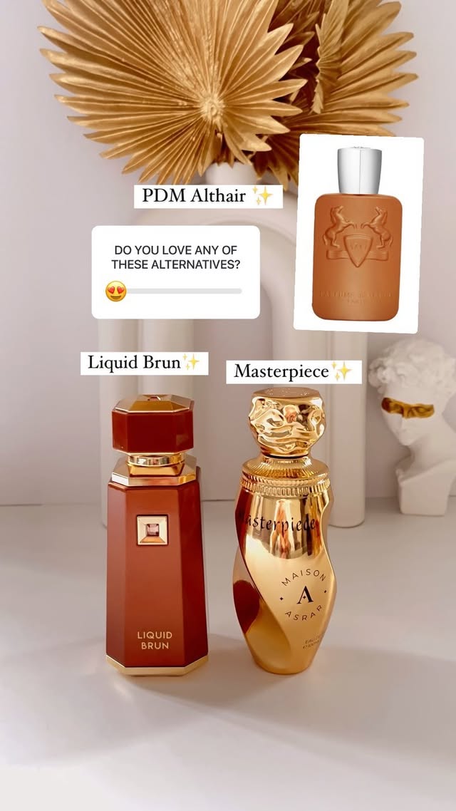 Instagram post by @bossbabestace for Orientica Perfumes. Caption reads: FRAGRANCE ALTERNATIVES✨✨

Do you enjoy any of....